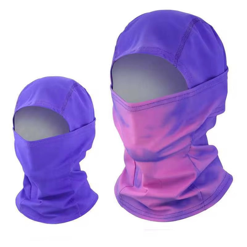 Colour changing heat changing thermal balaclava 